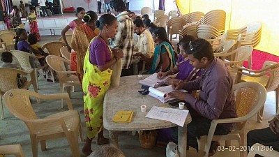 Secured Aadhar Card and gas connections for 400 Adivasi families