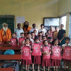 Regular distribution of school articles for free amongst SIEC school children