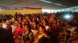 Annual Day gathering of SIEC school in Swami Sathyananda Saraswathi Mandap